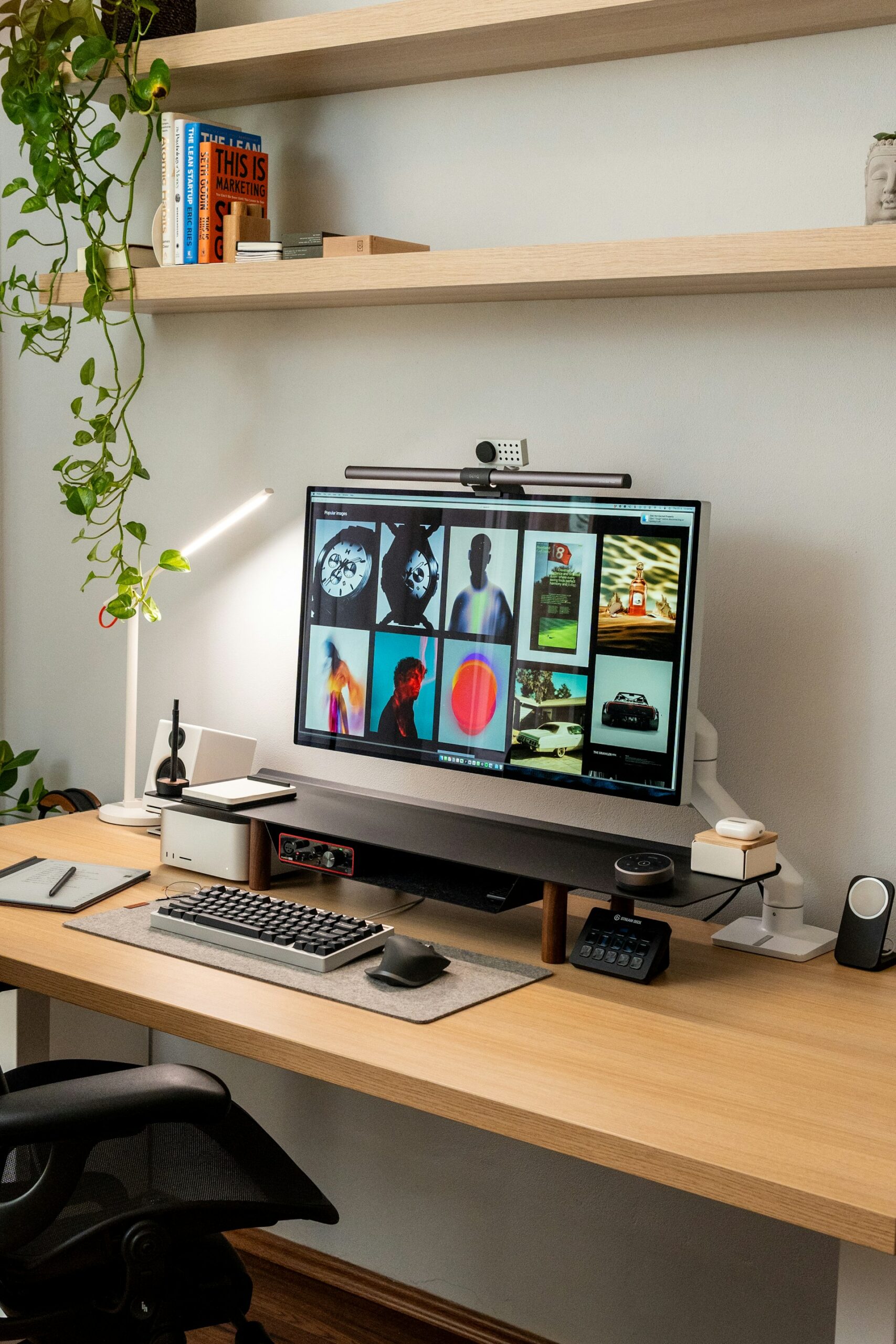 étagère de bureau